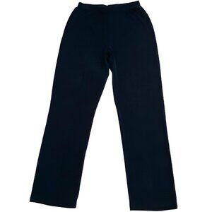 Chico's Travelers Black Elastic Waist Pull On Slinky Pants Size 2 Large Tall